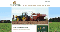 Desktop Screenshot of efharrold.com